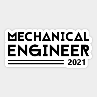 Mechanical Engineer 2021 Sticker